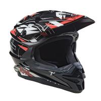 AiM Шлем кроссовый JK803S Orange/Black в Москве