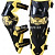 Scoyco Наколенники К12 желтые в Москве